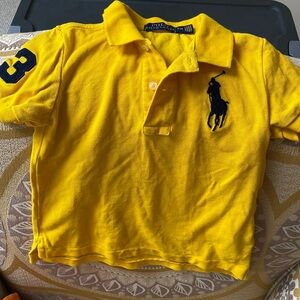 Little boy gently used 3t Ralph Lauren polo shirt